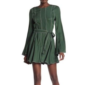 NWT Tularosa Nicole Green Mini Dress Size XL